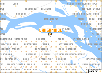 map of Lakshmīkol