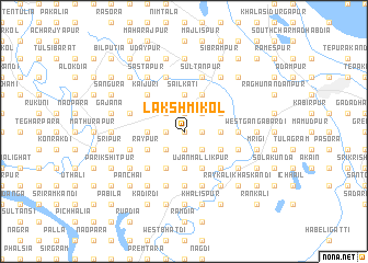 map of Lakshmikol