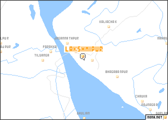 map of Lakshmipur