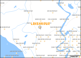 map of Lakshmipur