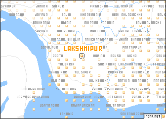 map of Lakshmipur