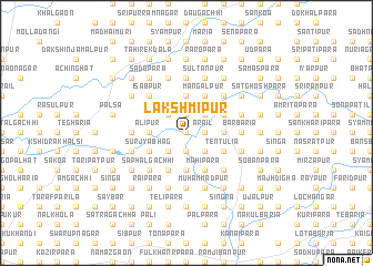 map of Lakshmipur