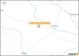 map of Lakshmisāgar