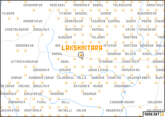 map of Lakshmītāra