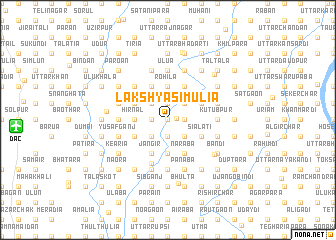 map of Lakshya Simulia