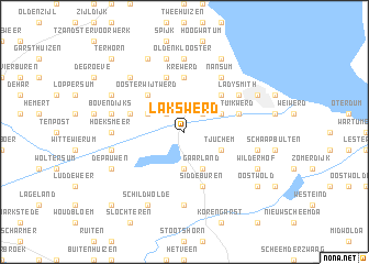 map of Lakswerd