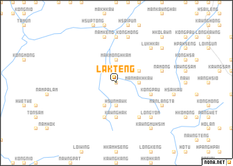 map of Lak-teng