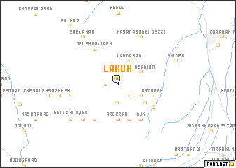 map of Lākūh