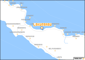 map of Lakuramau