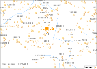 map of Lakus