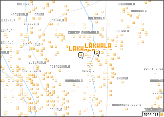 map of Lakwāla