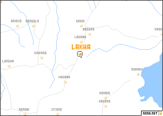 map of Lakwa