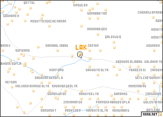 map of Lak