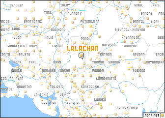 map of Lalachan