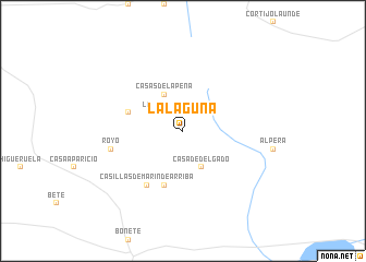 map of La Laguna