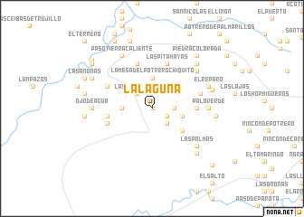 map of La Laguna