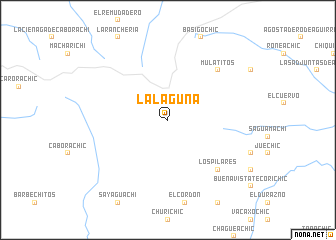 map of La Laguna