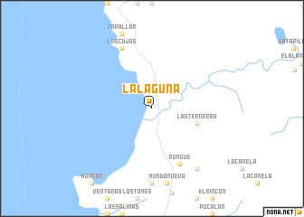 map of La Laguna