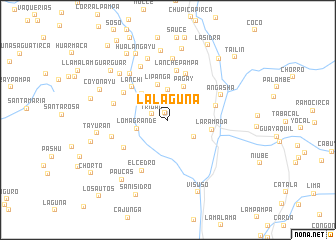 map of La Laguna