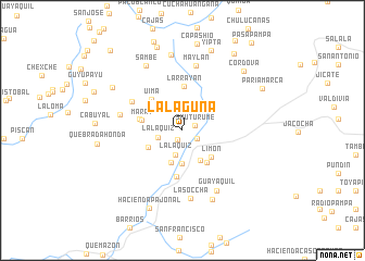 map of La Laguna