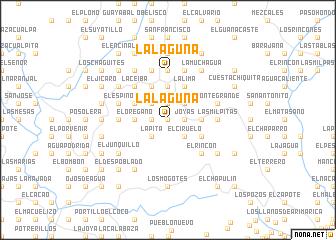 map of La Laguna