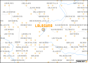 map of La Laguna