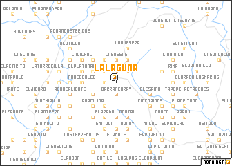 map of La Laguna