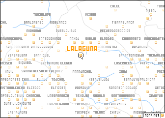 map of La Laguna