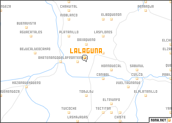 map of La Laguna