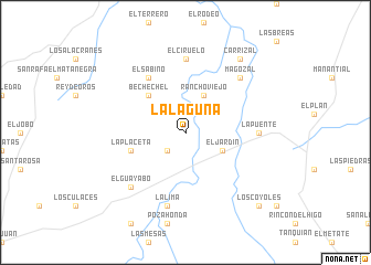 map of La Laguna