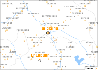 map of La Laguna