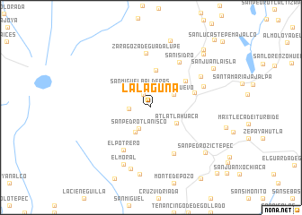 map of La Laguna