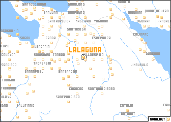 map of Lalaguna