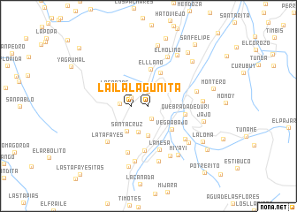 map of La Lagunita