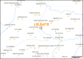 map of La Lajita