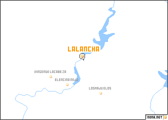 map of La Lancha