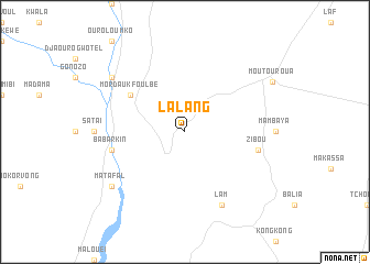 map of Lalang