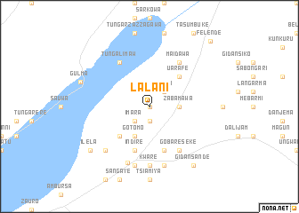 map of Lalani