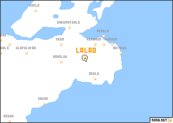 map of Lalao