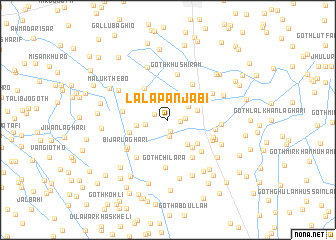 map of Lāla Panjābi