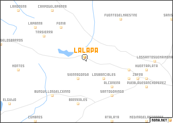 map of La Lapa