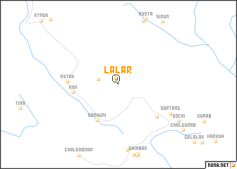 map of Lalar