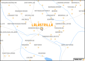 map of La Lastrilla