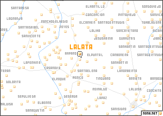 map of La Lata