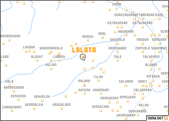 map of Lālātā