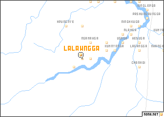 map of Lalawng Ga