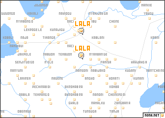 map of Lala