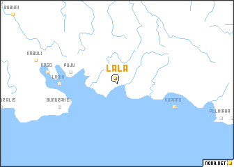 map of Lala