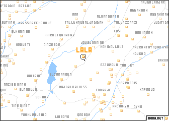 map of Lālā