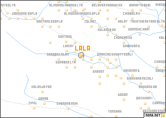 map of Lālā